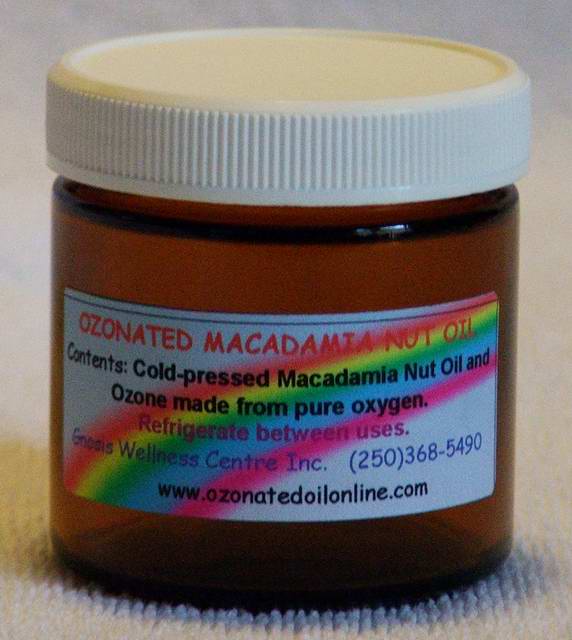 Fully Ozonated Macadamia Nut Oil 100ml